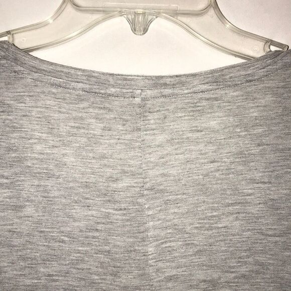 Guess Collection Women's Gray Heather Floral Long Sleeve T-Shirt Size Medium - Picture 7 of 8